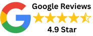 Google Reviews 4.9 Star